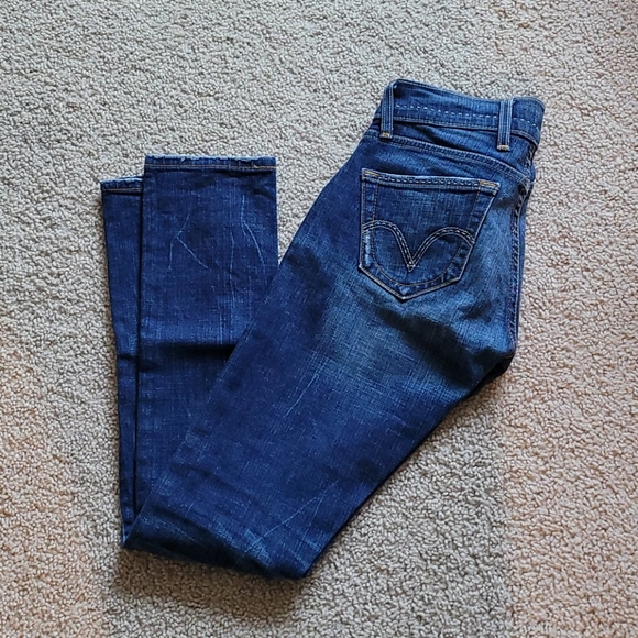 Levis 3M skinny low waist jeans denim - Picture 4 of 4